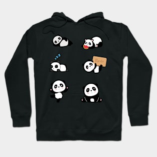 Panda mood Hoodie